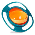 Plato bowl antiderrame 360° para bebé, gira sin derramar comida